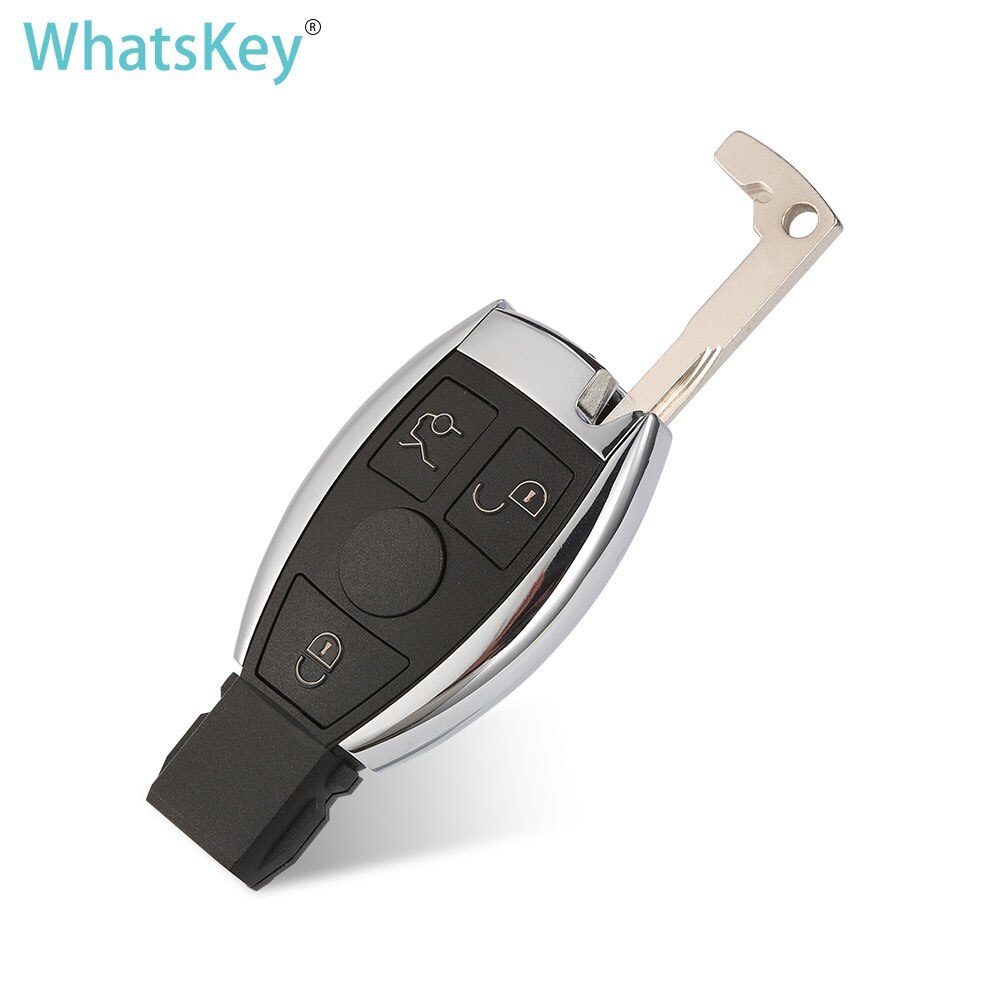 Whatskey Button Smart Remote Key For Mercedes Benz A C E S Cl W