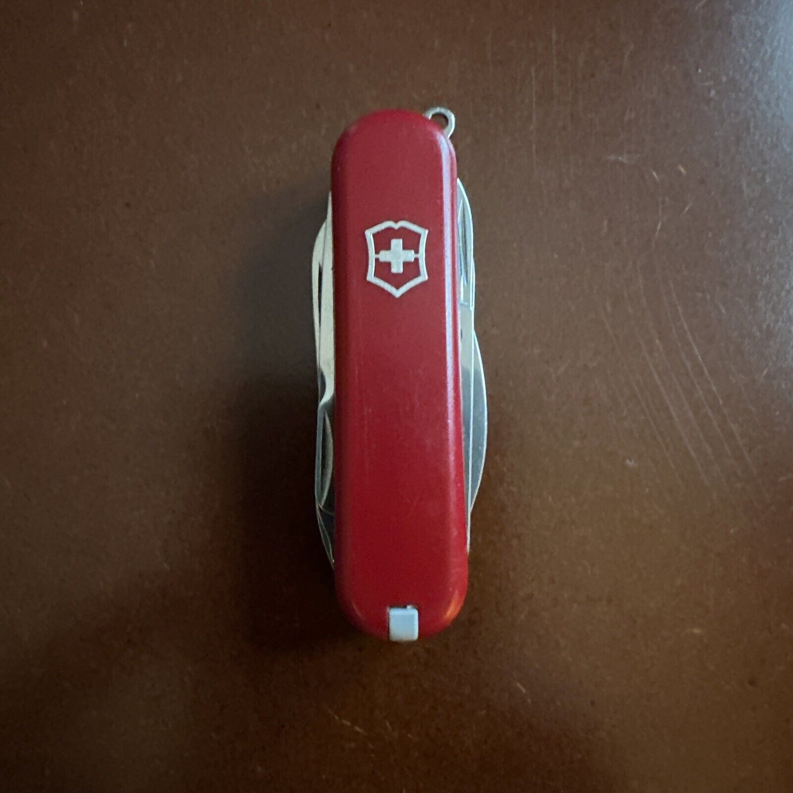 Victorinox Rostfrei Minichamp II 58MM Swiss Army Knife Red Fish Camp