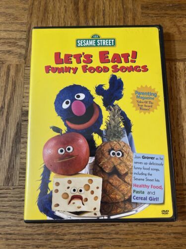 Sesame Street Lets Eat Funny Food Songs Dvd Dvds Blu Ray Discs