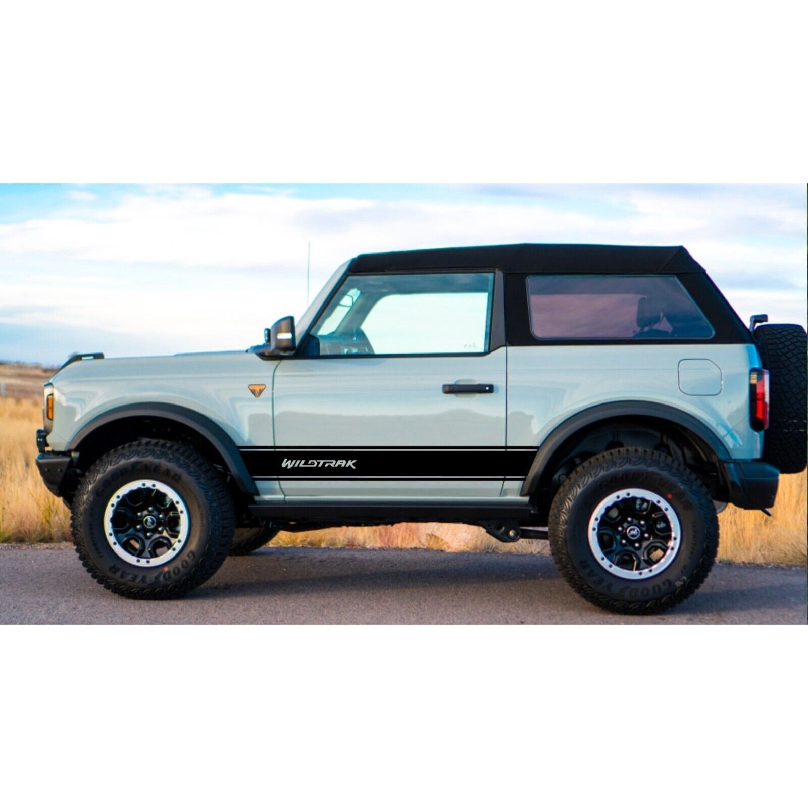 Ford Bronco Wildtrak Logo Vinyl Side Decals Dr Off Road