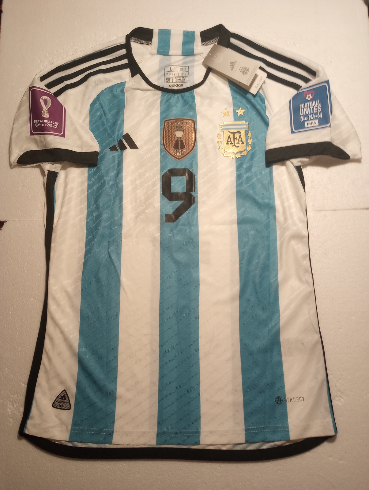 Julian Alvarez Argentina World Cup Qatar Match Slim Fit Home