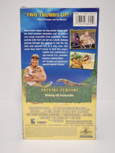 The Crocodile Hunter Collision Course Sealed VHS Steve Irwin Special