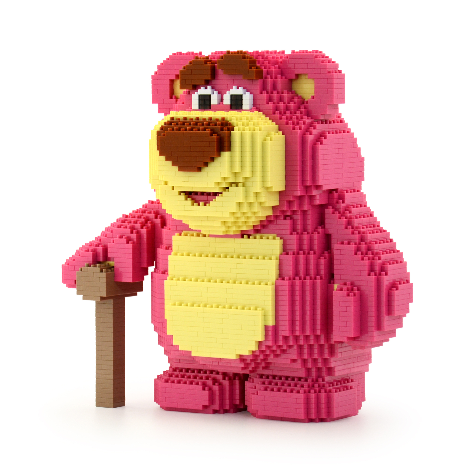 Lotso Brick Sculpture Building Instruction Using Jekca Bricks Lego