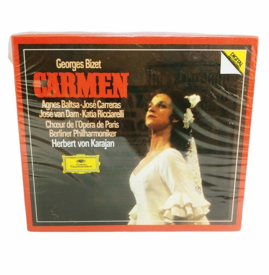 BIZET CARMEN BALTSA CARRERAS VAN DAM KARAJAN BERLINER