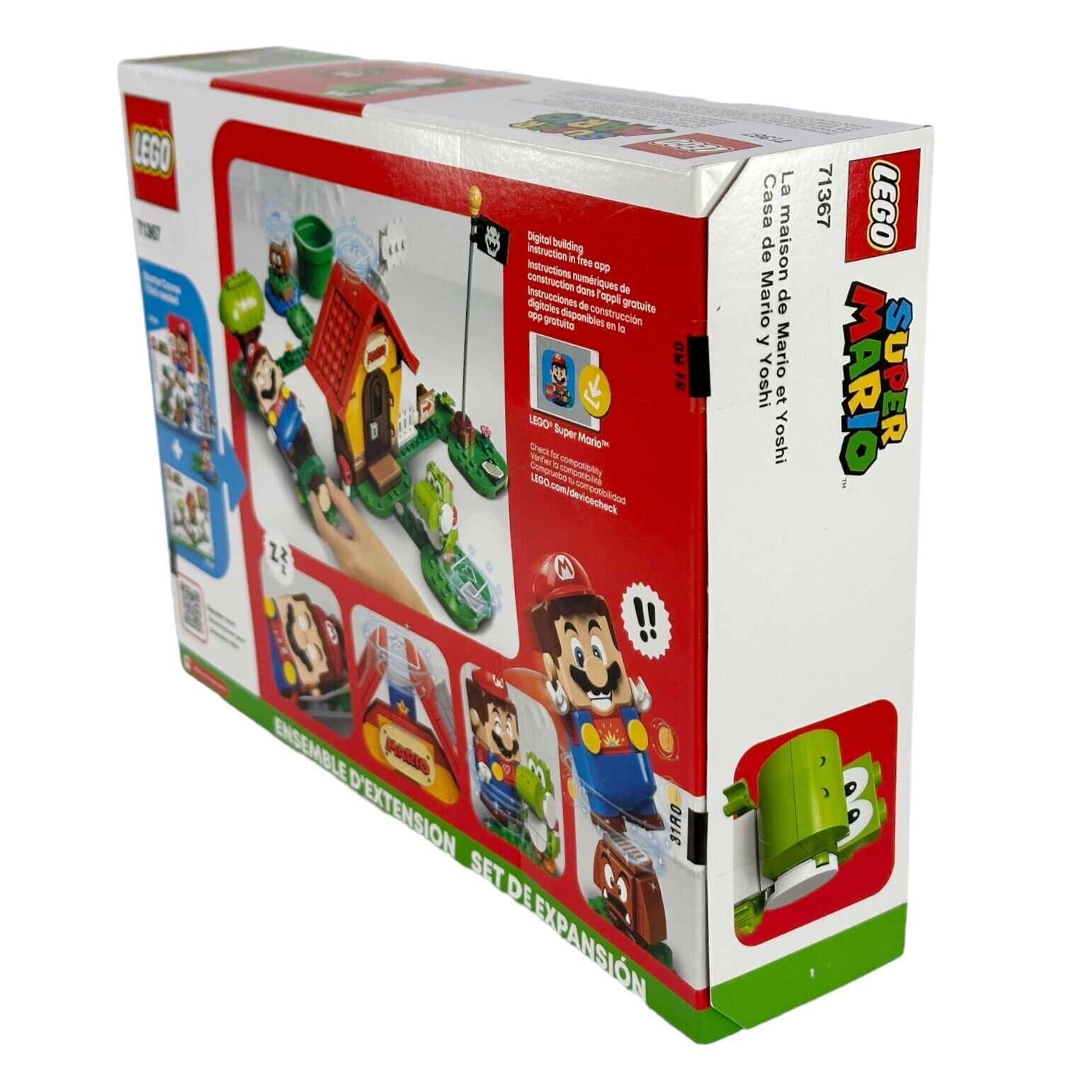 Lego Super Mario Mario S House Yoshi Expansion Set New