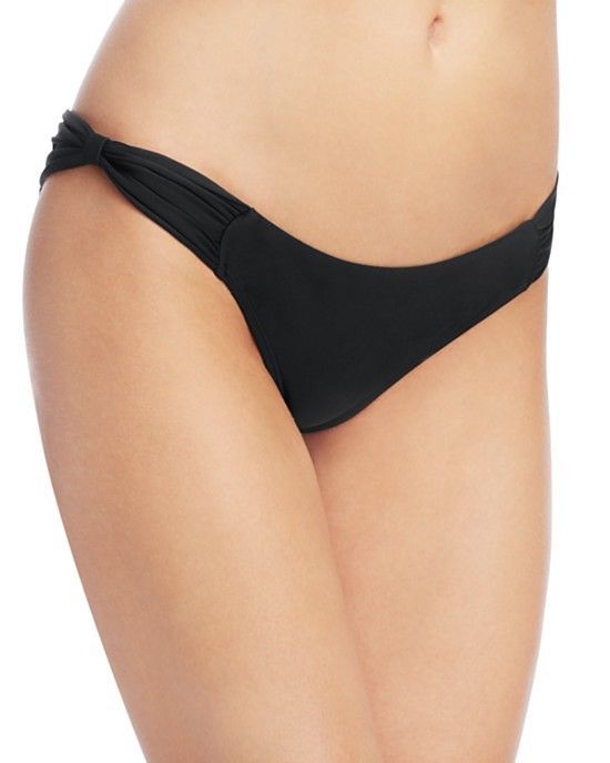 New Shore Road By Pooja Coiba Black Rock Bikini Bottom Swimwear M