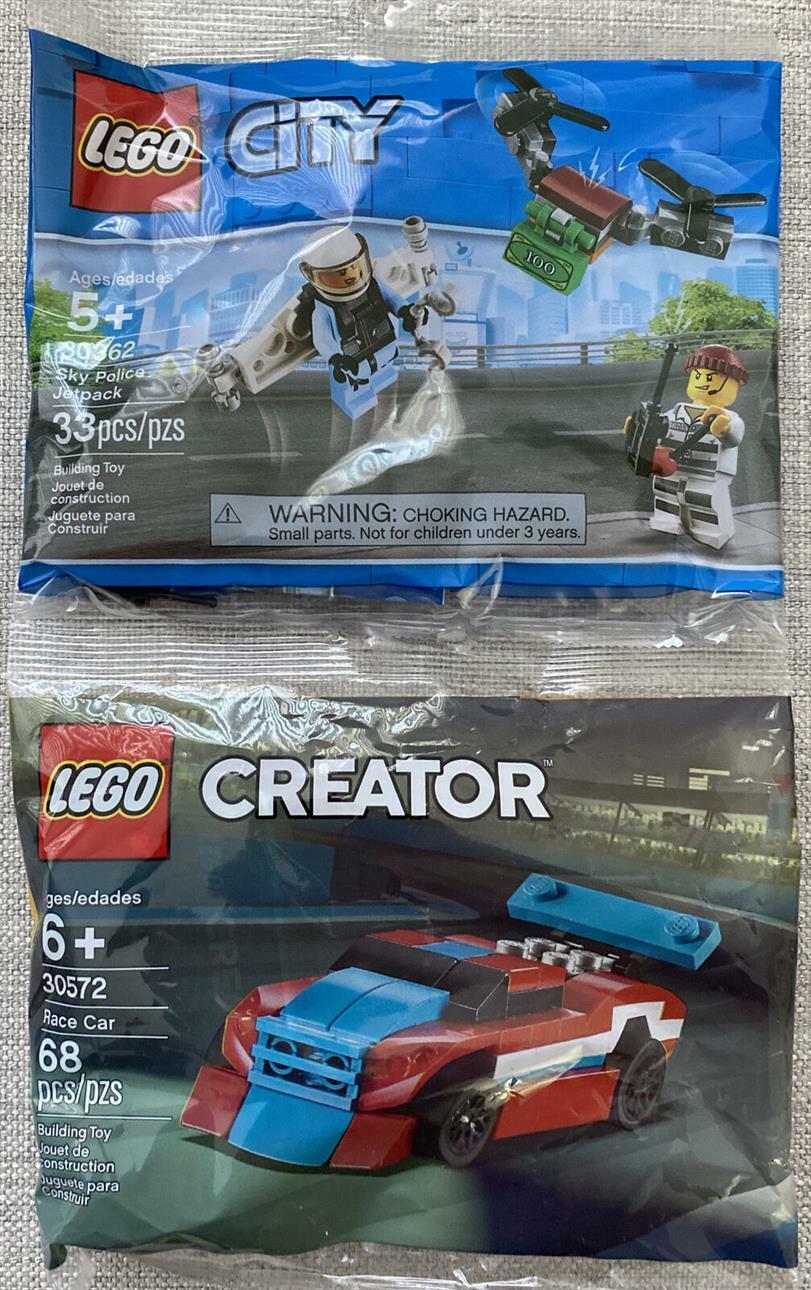 Lego Citycreator Race Carsky Policejetpackboy Toygift