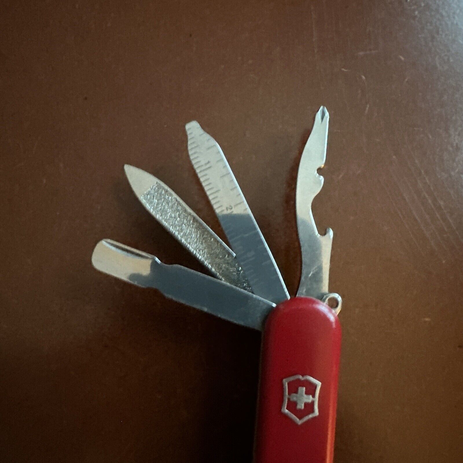 Victorinox Rostfrei Minichamp Ii Mm Swiss Army Knife Red Fish Camp