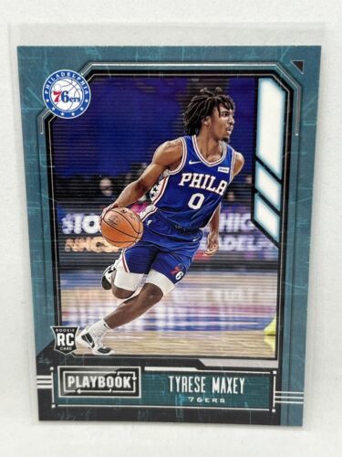 Panini Chronicles Playbook Tyrese Maxey Philadelphia Ers