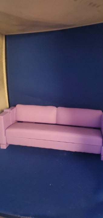 Mattel Barbie Dreamhouse Purple Sofa Couch And Similar Items