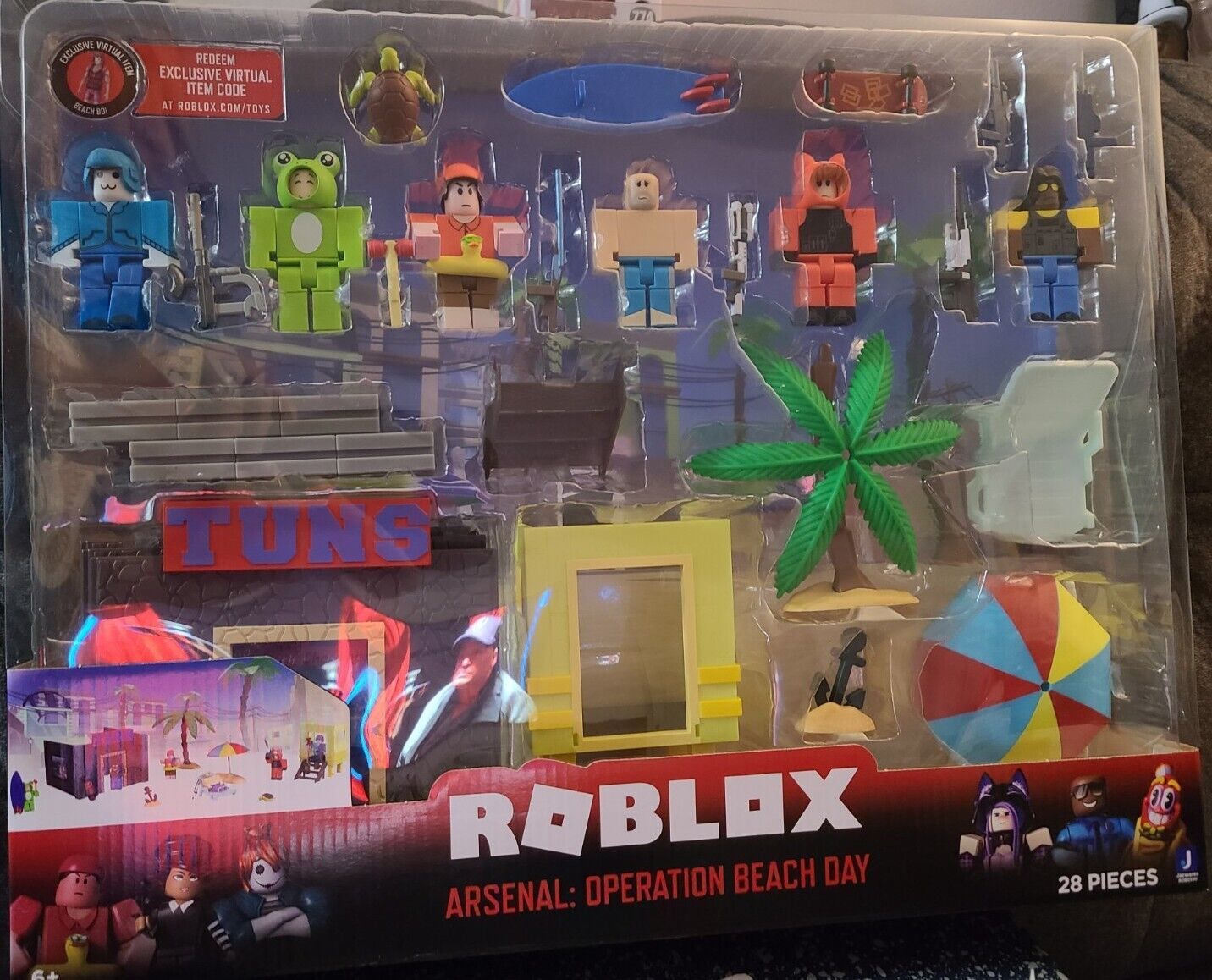 Roblox Pcs Action Figure Arsenal Operation Beach Day Deluxe