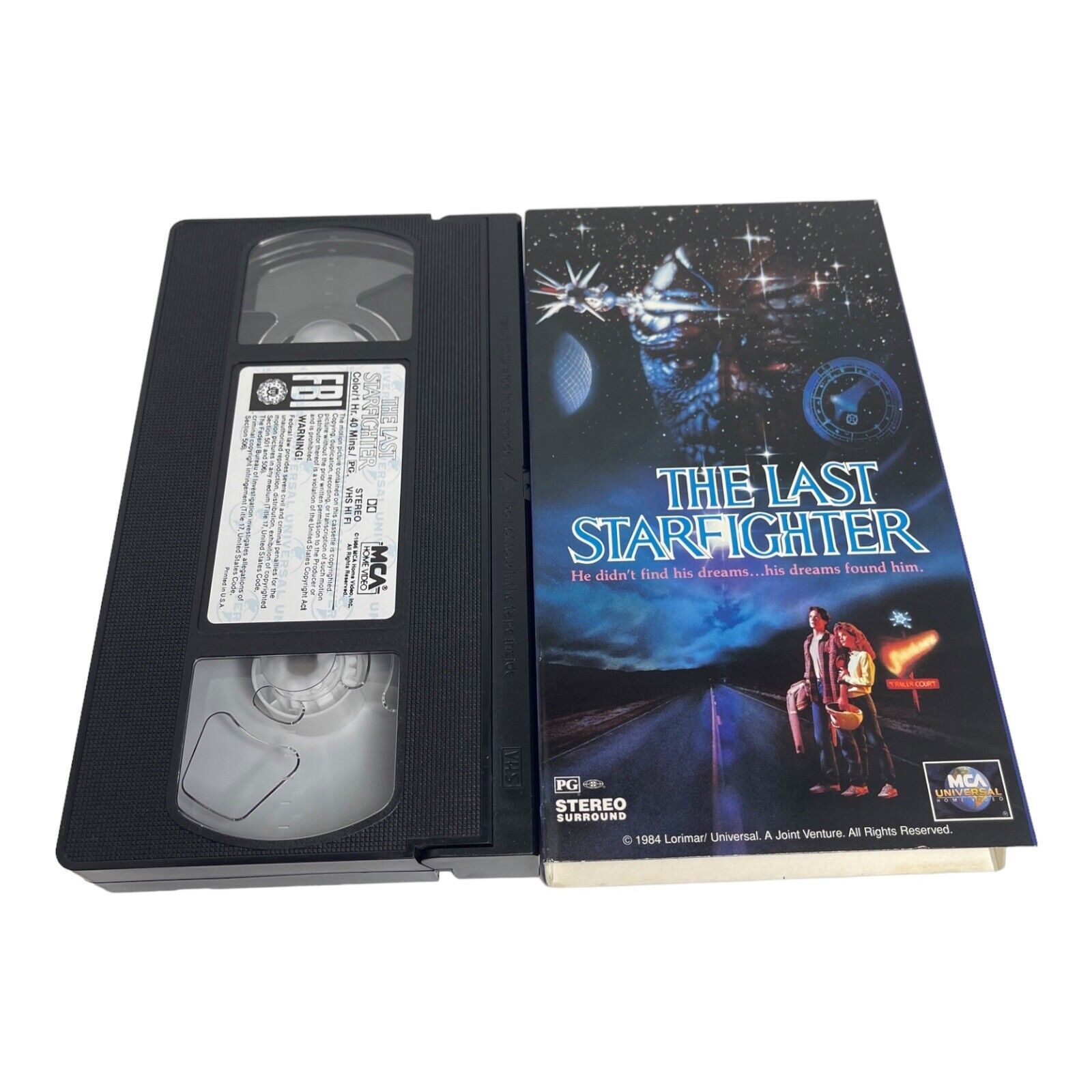 The Last Starfighter VHS 1997 Rare Sci Fi Nick Castle MCA Release