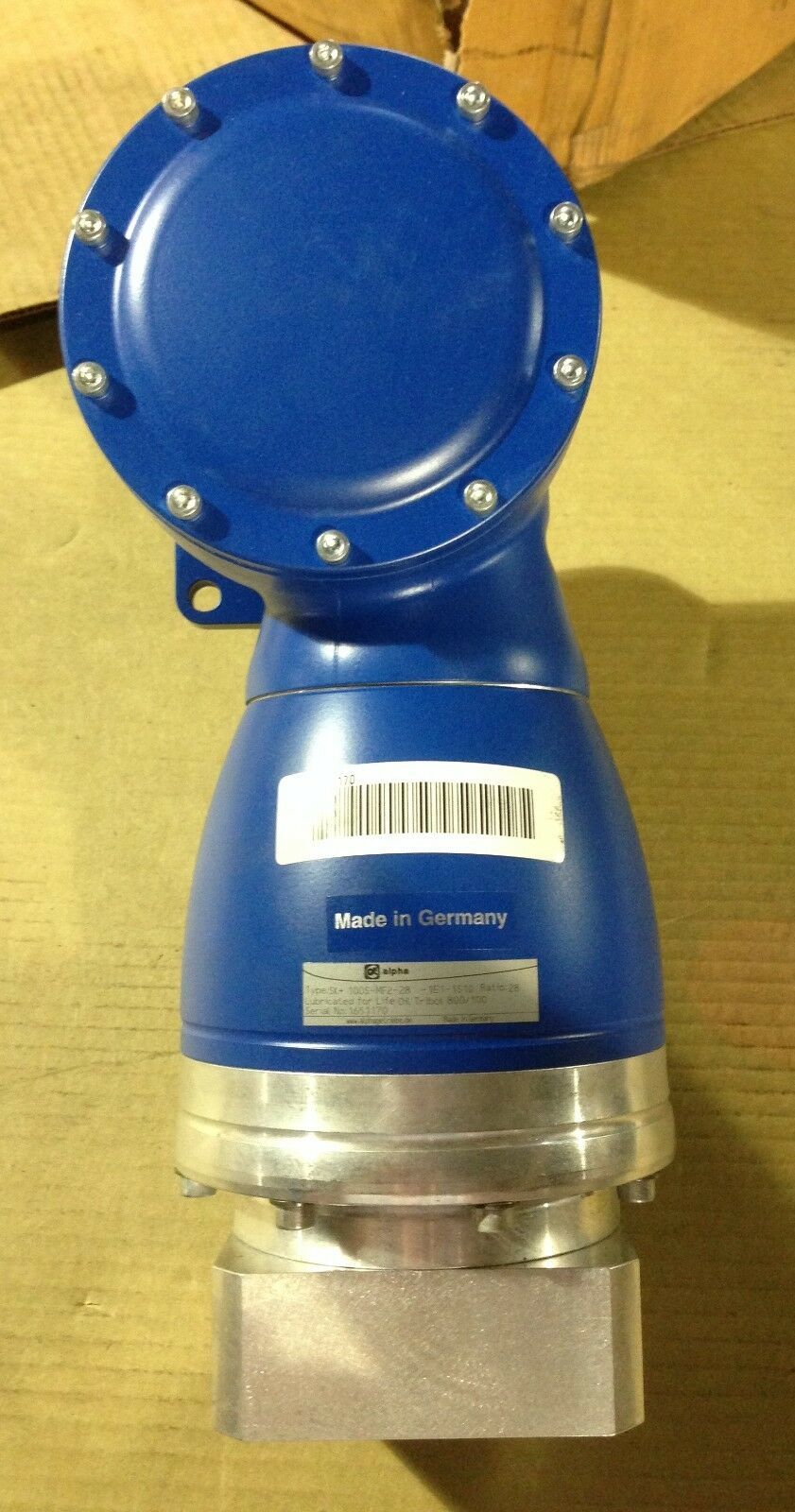 Alpha Gear Reducer Hypoid Gearbox Model Number Sk S Mf E