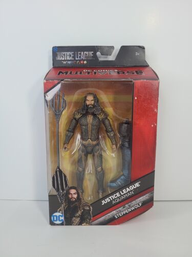 DC Justice League Movie Multiverse 6 Aquaman Action Figure Steppenwolf