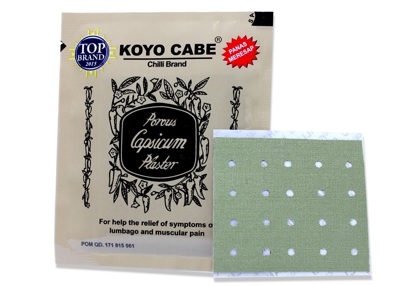 Koyo Cabe Capsicum Chilli Patches Plaster For Muscular Pain Stifness