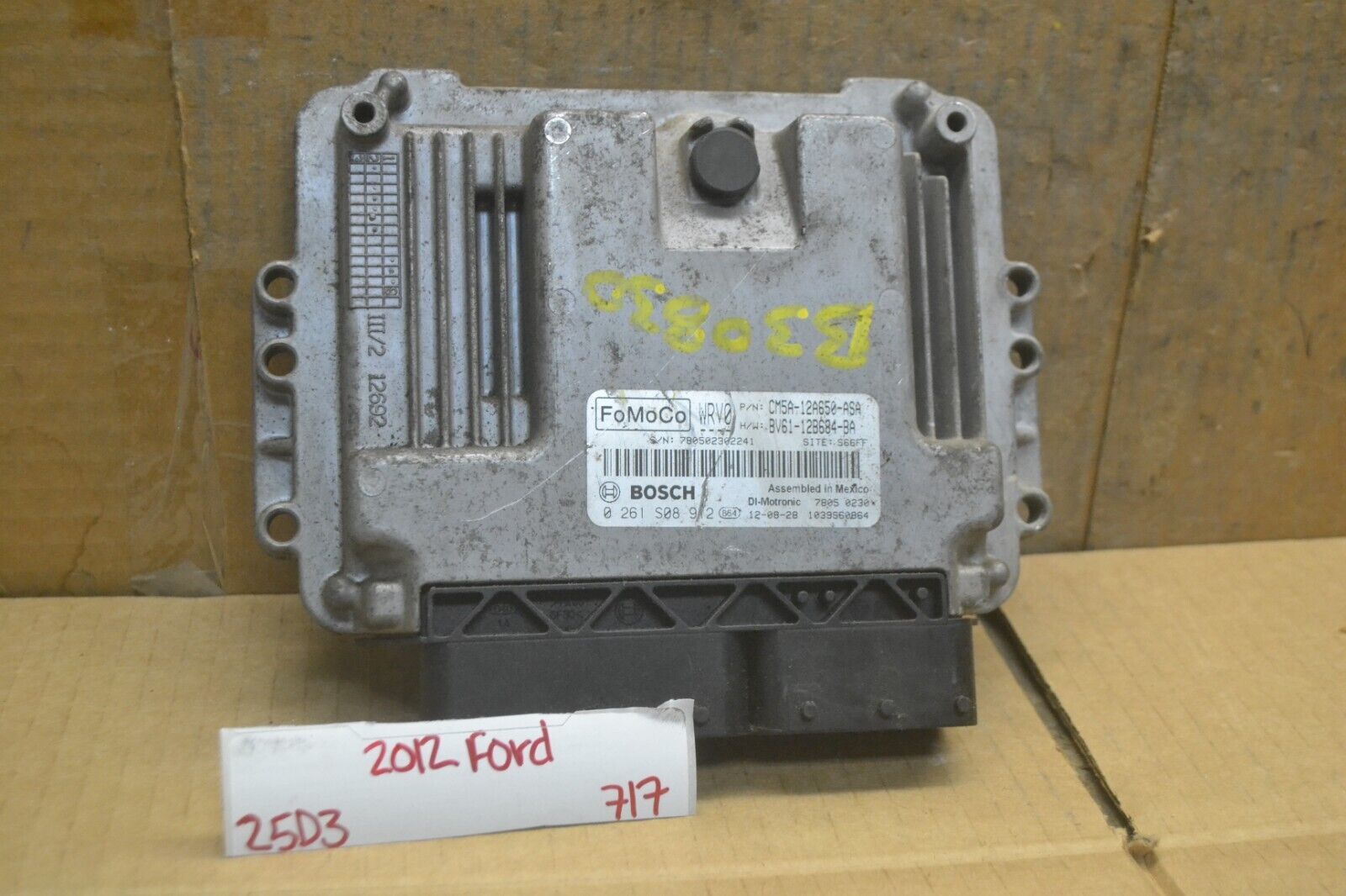 Ford Focus Engine Control Unit Ecu Cm A A Asa Module D