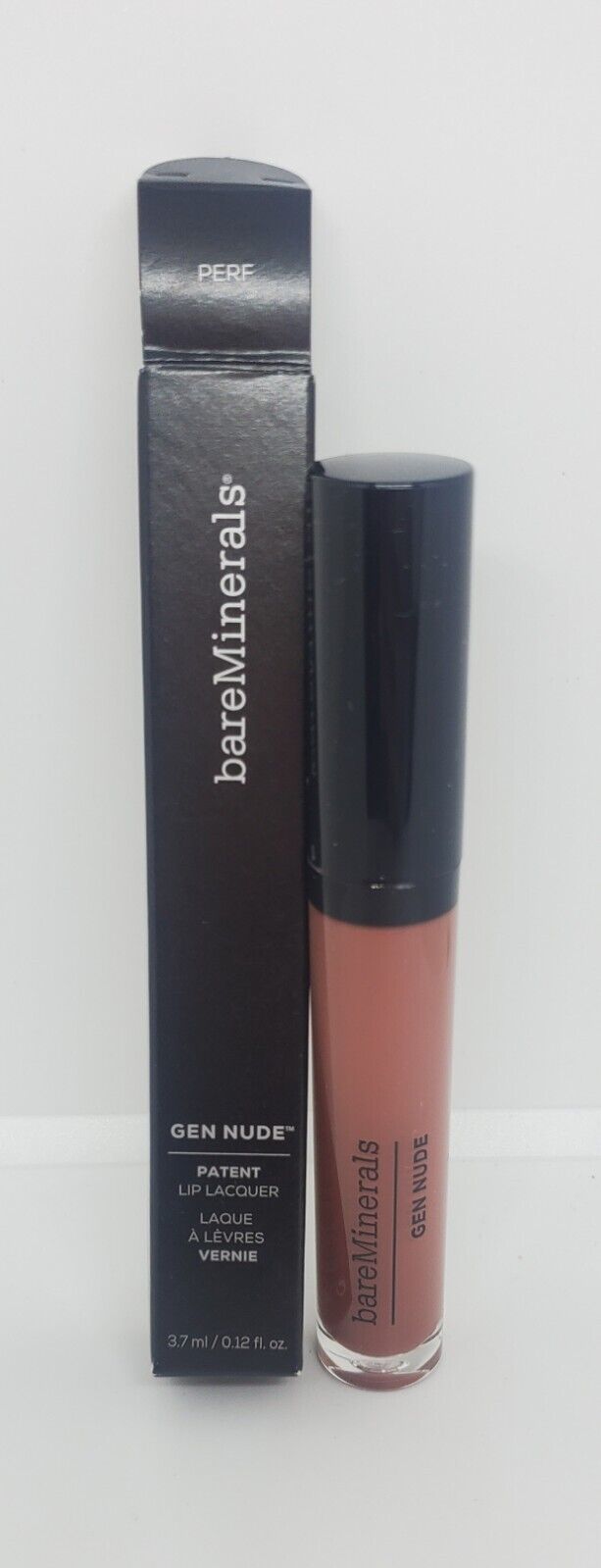 Bareminerals Gen Nude Patent Lip Lacquer PERF Full Size New In Box