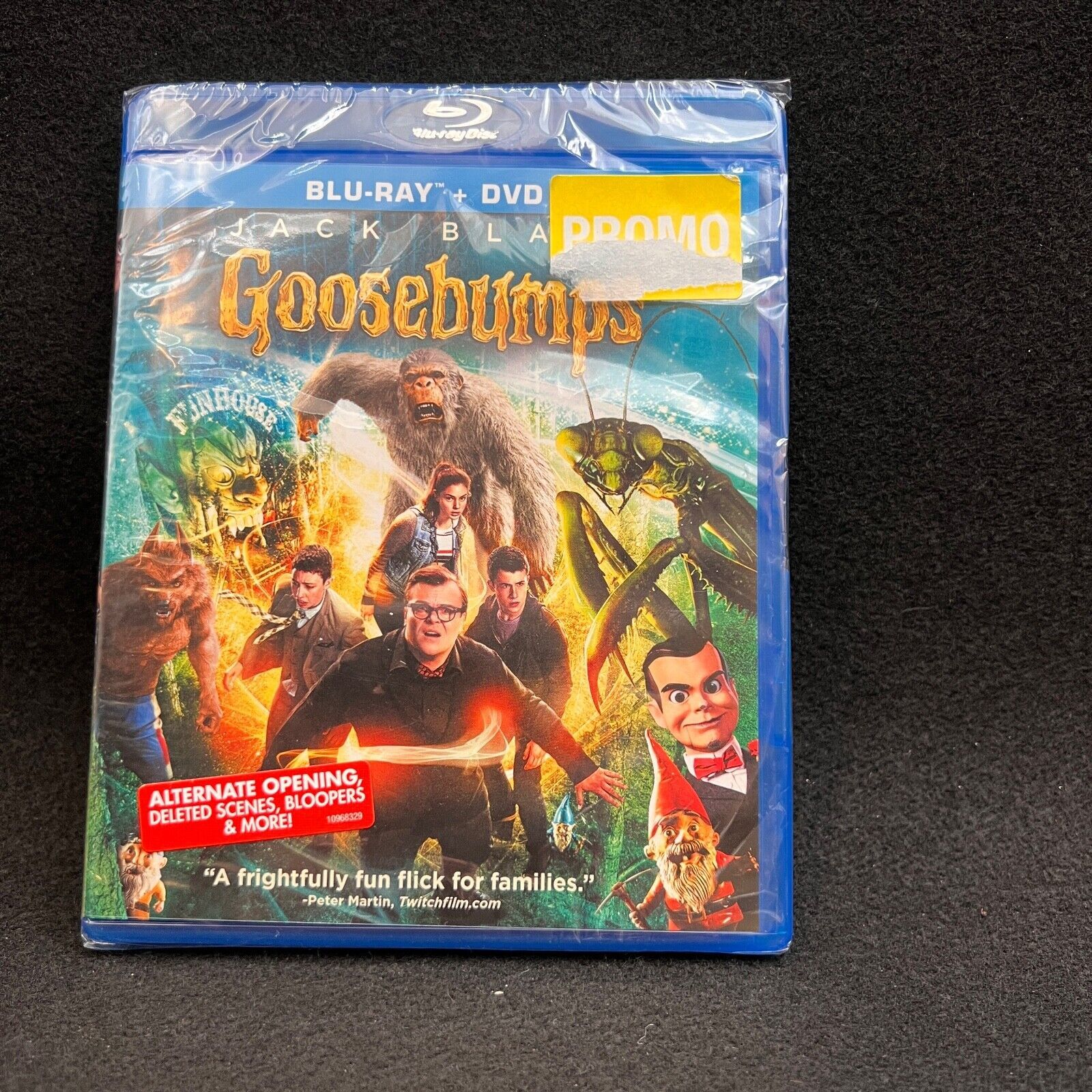 NEW Goosebumps Blu Ray DVD 2015 2 Disc Set Jack Black DVDs