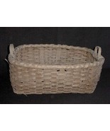 Antique Double Handled Split Ash Basket  - $15.95