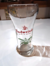 Vintage Budweiser Clydesdale 1991 Fluted Pilsner 12 Oz Beer