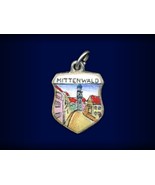 Vintage travel shield charm, Mittenwald, Germany - $29.95