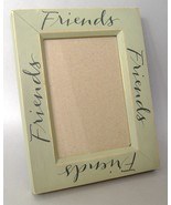 Picture Frame Wood Green Shabby Chic Friends 3 X 5 Photo French Country ... - $19.00