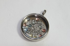 Origami Owl Living Locket Set Disney (New) Can't Stop Won't Stop - Med Silver Ll - $62.63