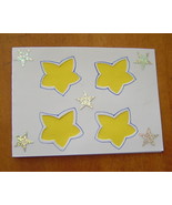 Your A Star, Thank You Card, Handcrafted scrap happy card - $4.95