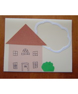  House Warming Card Handcrafted Scrap Happy Card - $4.95