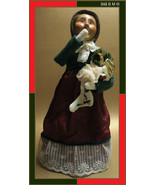 Victorian CAROLER DOLL by BYERS&#39; Choice Ltd - Retired - FREE SHIPPING - $39.00