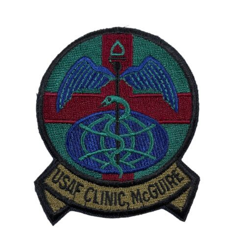 New Jersey USAF CLINIC, McGUIRE Patch - United States Air Force - Subdued Lot 3 - $18.69