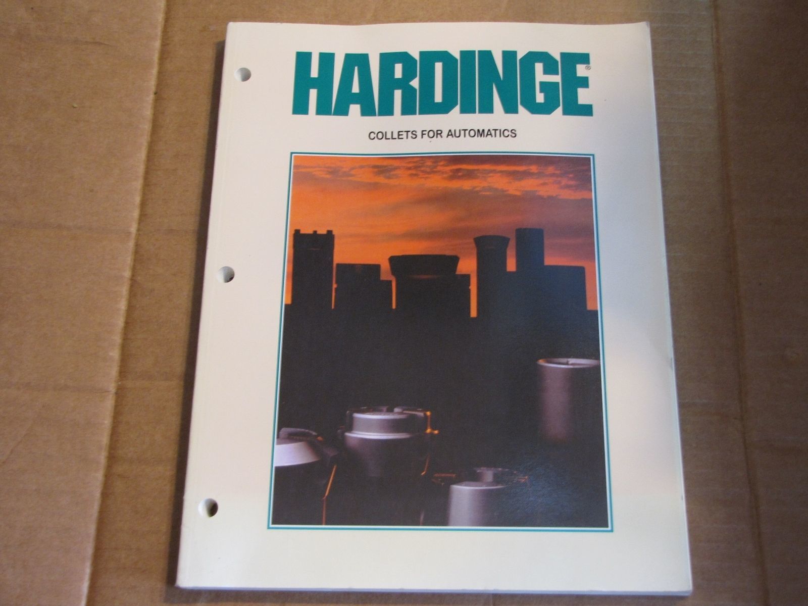 HARDINGE Collets for Automatics Catalog Test, Measurement & Inspection