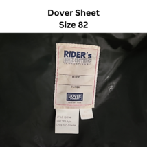 Dover Horse Stable Sheet Purple and Gray Size 82 USED Riders Horse Clothing image 3