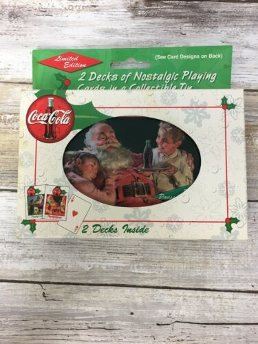 Primary image for Coca Cola Playing Cards Limited Edition Tin
