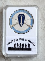 Challenge Coin ARMY Home Of The air Infantry Fort Benning GA With Beautiful Case - $19.02