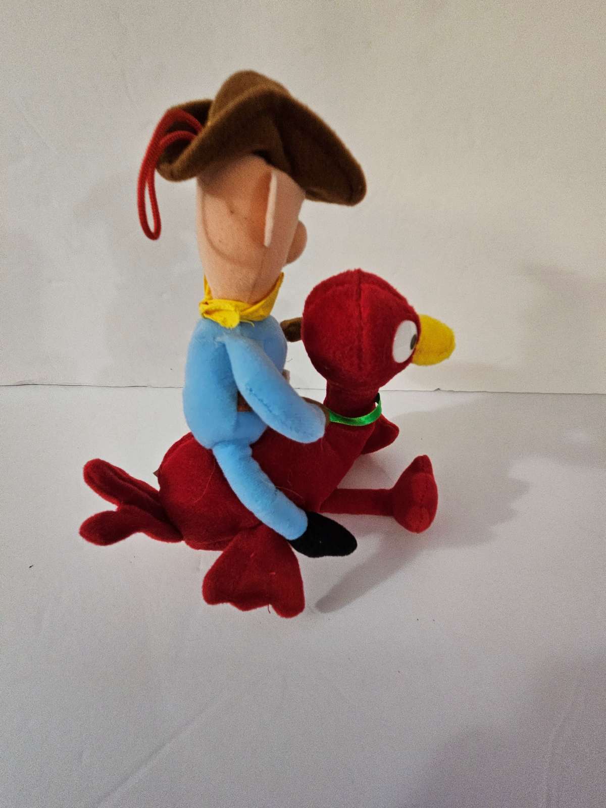 Rudolph Misfits friend Cowboy riding an Ostrich plush, NEW with tags