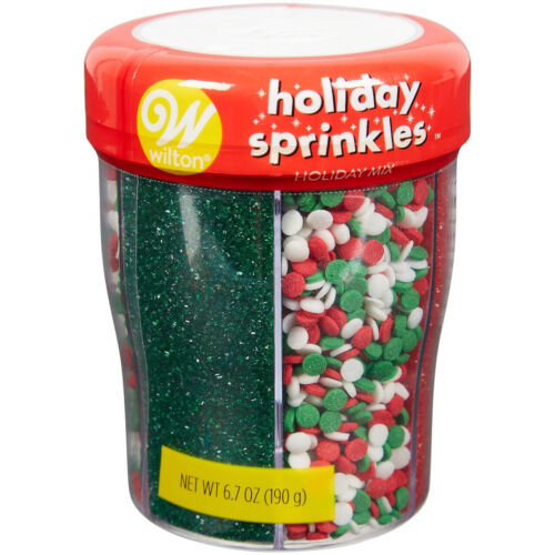 Ornament Sprinkles Pouch Candy Cookie Decorations Wilton Gold
