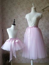 Floor Length Tulle Skirt, Womens Pink Long Tulle Skirt Outfit ,Custom Plus Size image 8