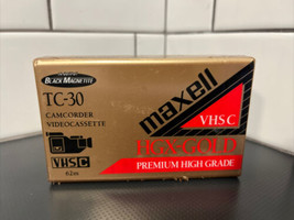 Maxell TC-30 Premium High Grade VHS-C 62m and 50 similar items