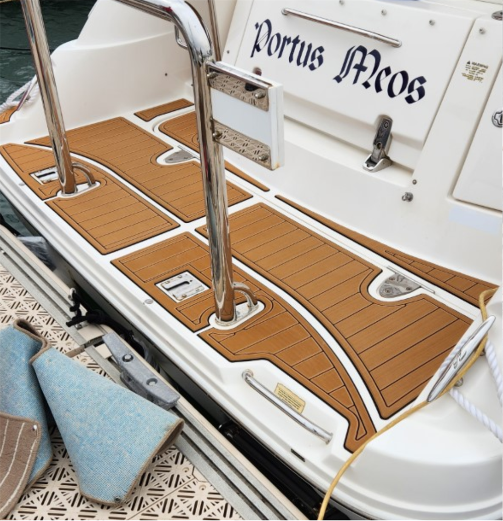 19992004 Sea Ray Sundancer 380 Swim Platform Cockpit Pad Boat EVA Teak