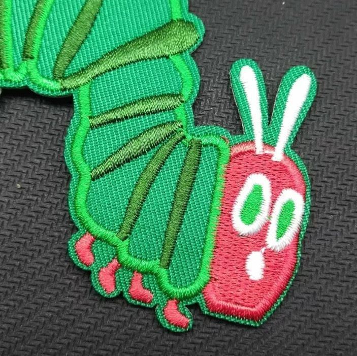 Primary image for THE VERY HUNGRY CATERPILLAR - EMBROIDERED IRON-ON PATCH