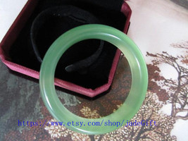 FREE SHIPPING - jade gift The charm of natural green bangle - Customize ... - $38.99