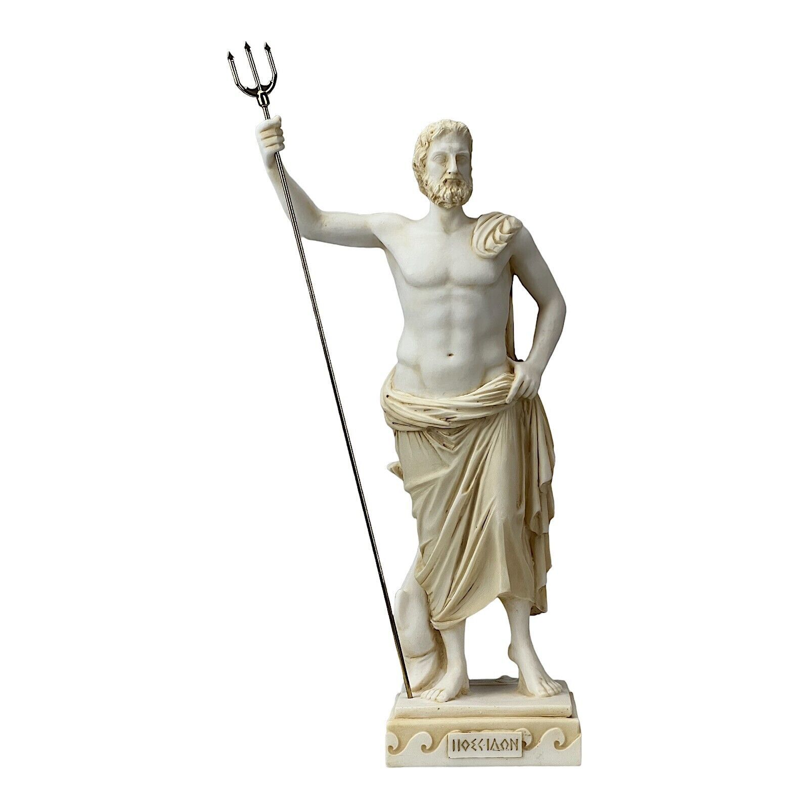 Poseidon of Melos Ancient Greek Roman God Sculpture Statue Museum Copy ...