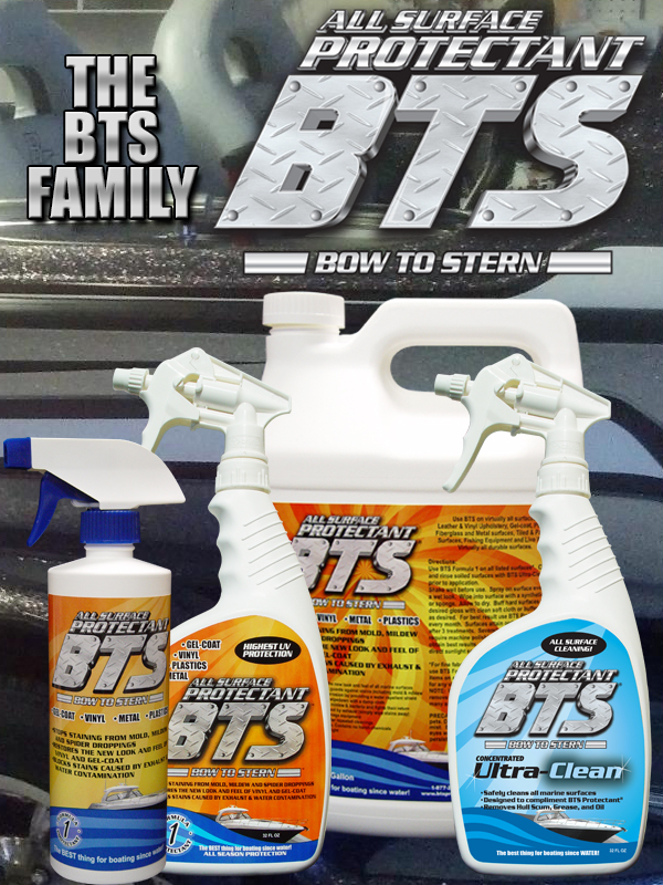 BTS Protectant 16oz + KVD Line & Lure Fishing Line Conditioner 4oz