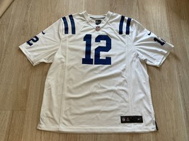 Jersey Andrew Luck #12 lndianapolis Colts NFL Nike Men’s Sz XL White SPO... - $26.18