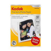 Kodak Premium Photo Paper A4 (50pk) - Matte - $44.36