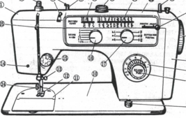 Model 8900 sewing machine manual owner&#39;s Enlarged Hard Copy - $12.99