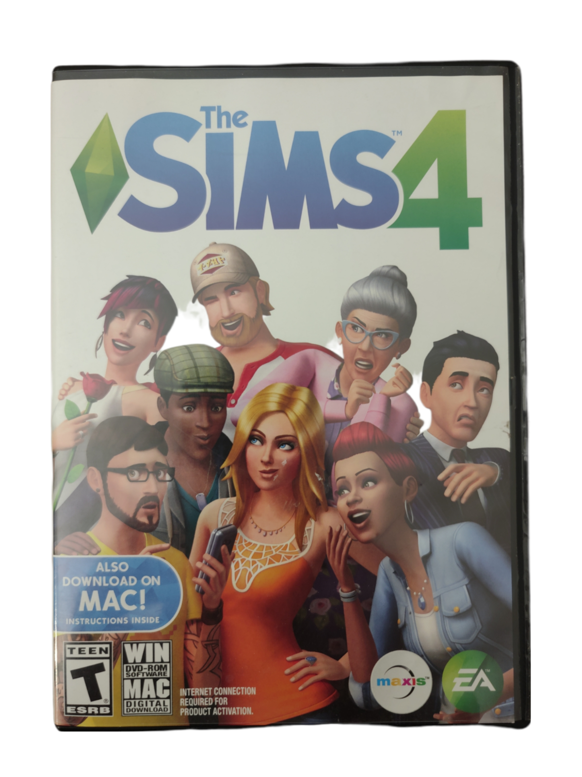 The Sims 4 - Pc Mac - Video Game Great Condition With Instruction 