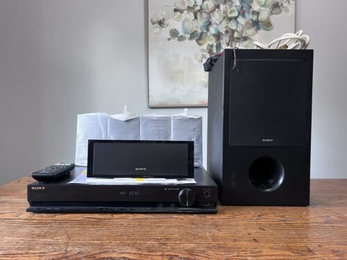 Sony DVD Home Theatre System DAV-DZ170 5 Speakers Subwoofer Remote ...