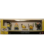 NEW MATTEL 5 PACK COLLECTION MINIONS THE RISE OF GRU FIGURINES - $19.88